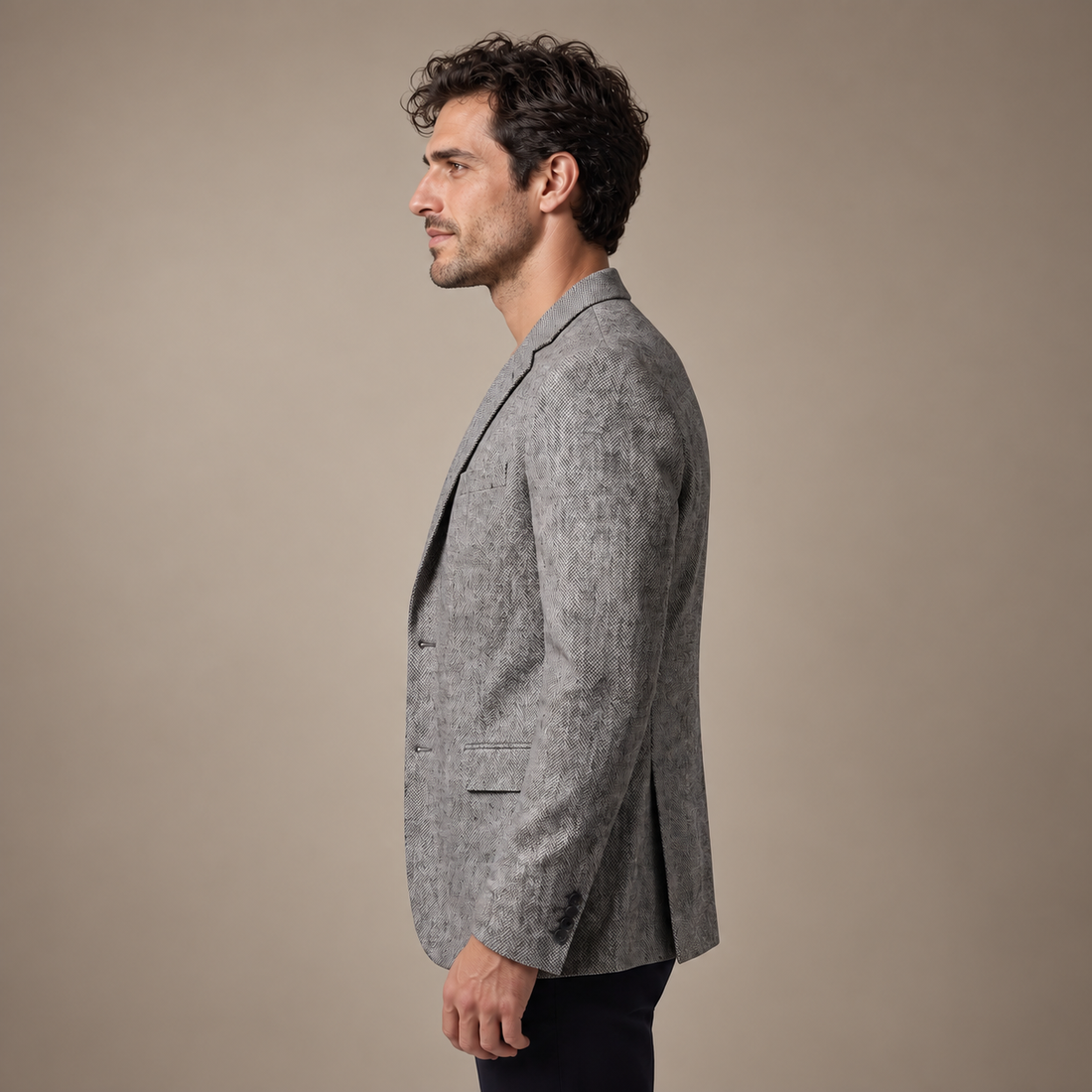 Men's Slim-Fit Winter Blazer Jacket