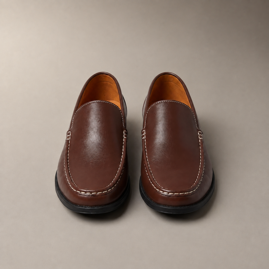 Men's Slip-On Leather Loafers