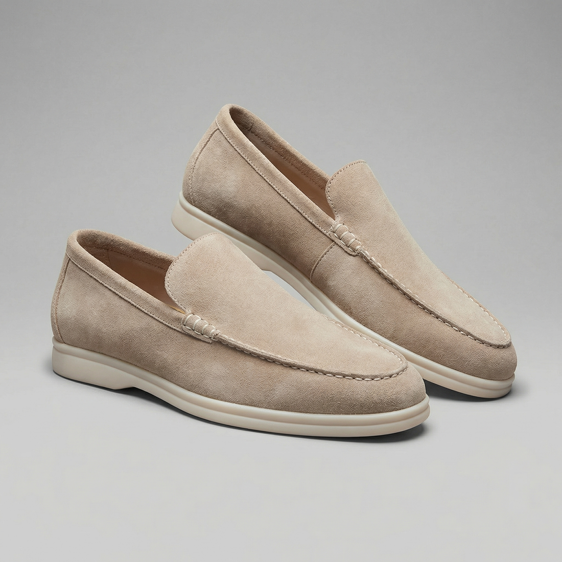 Men's Suede Slip-On Loafers