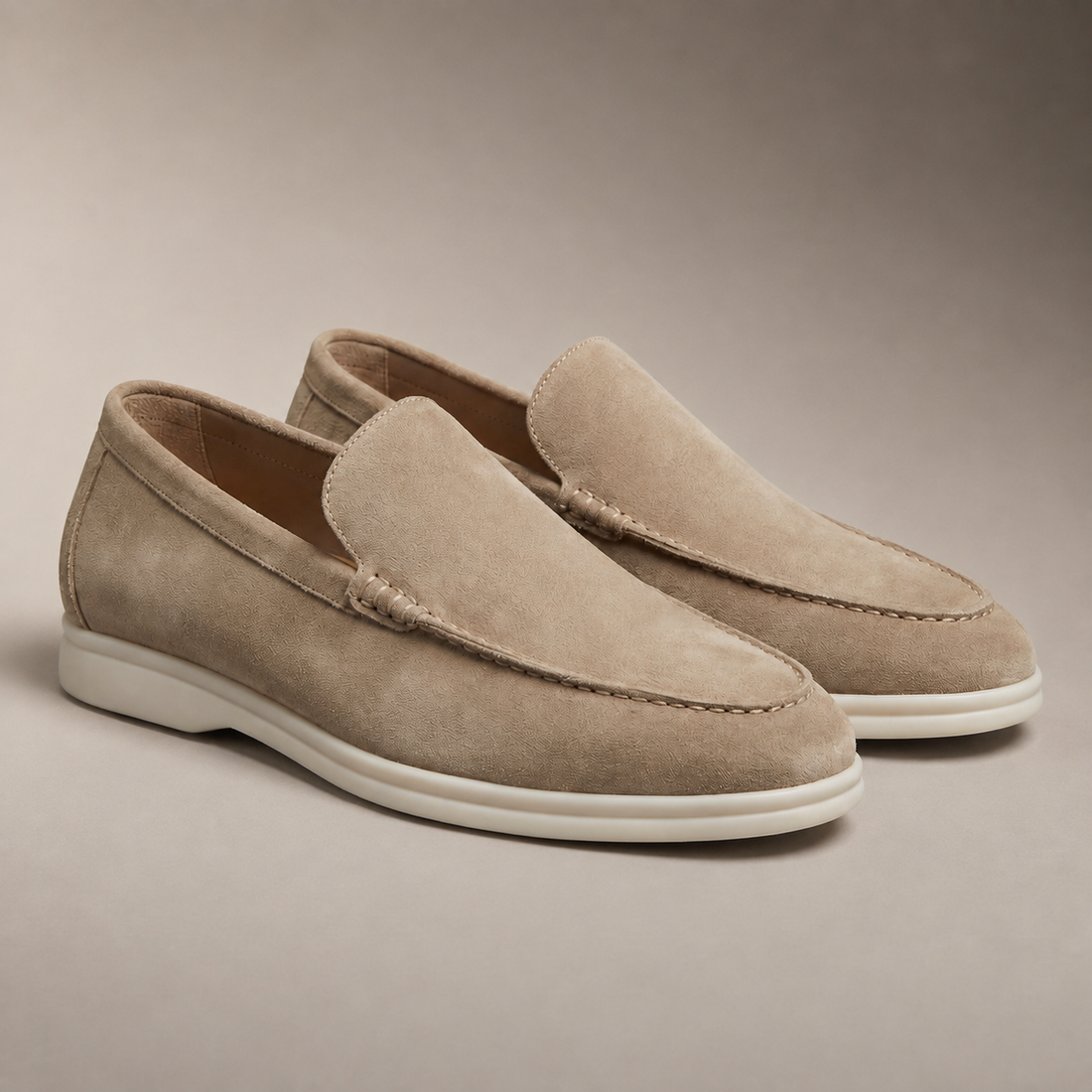 Men's Suede Slip-On Loafers
