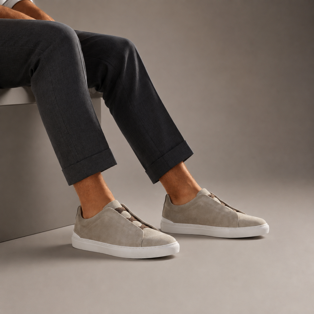 Men's Suede Casual Sneakers