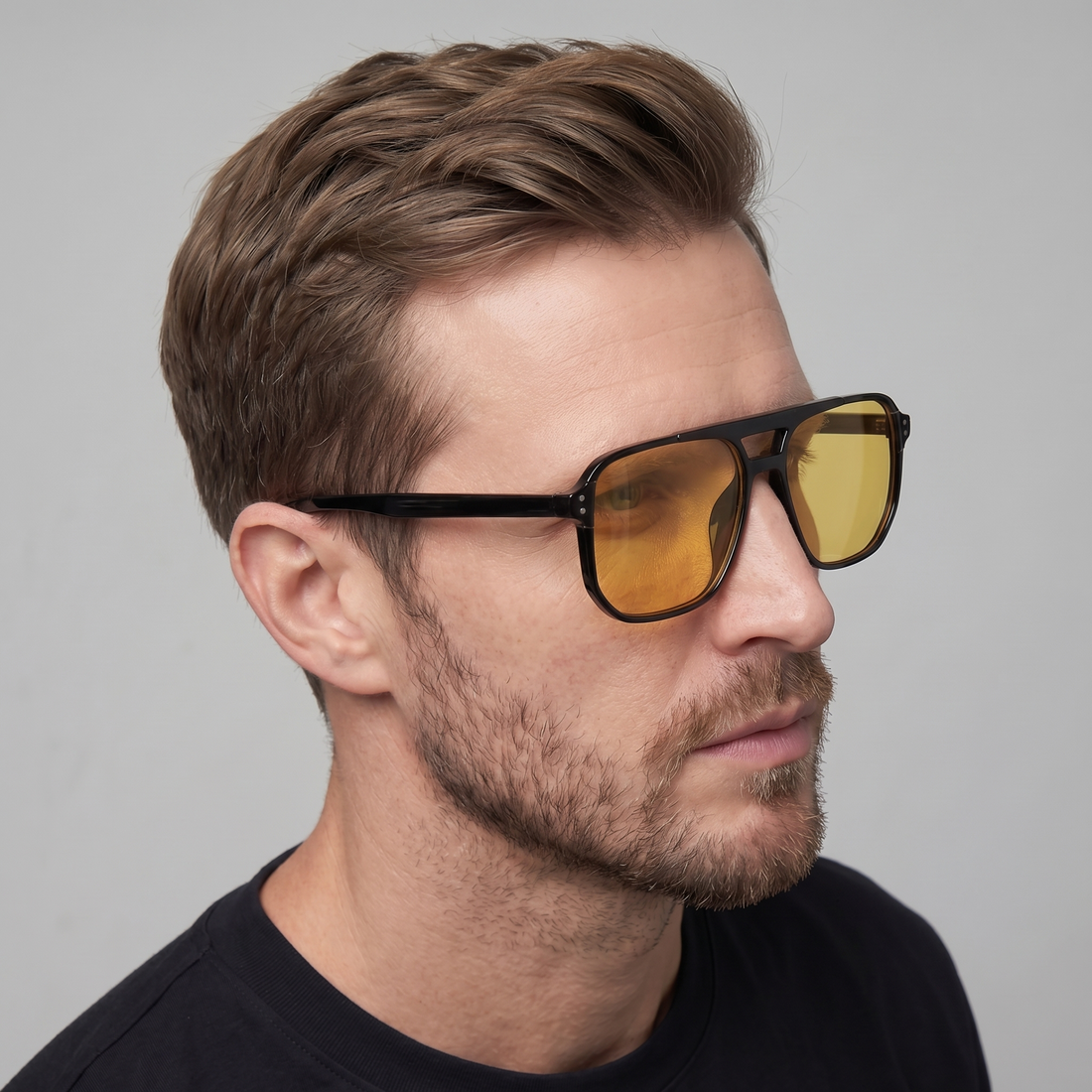 Men's Square Sunglasses