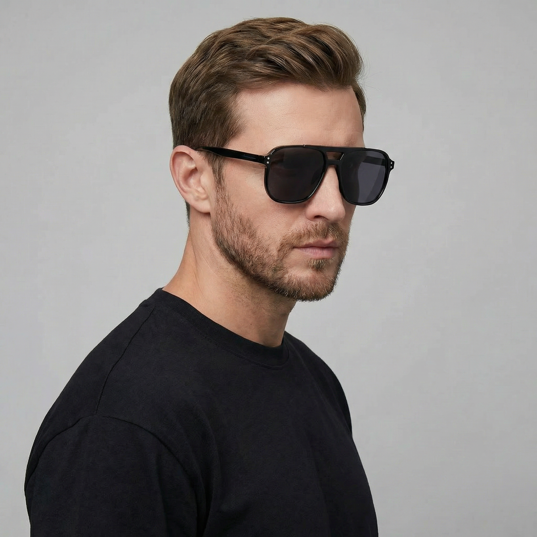 Men's Square Sunglasses