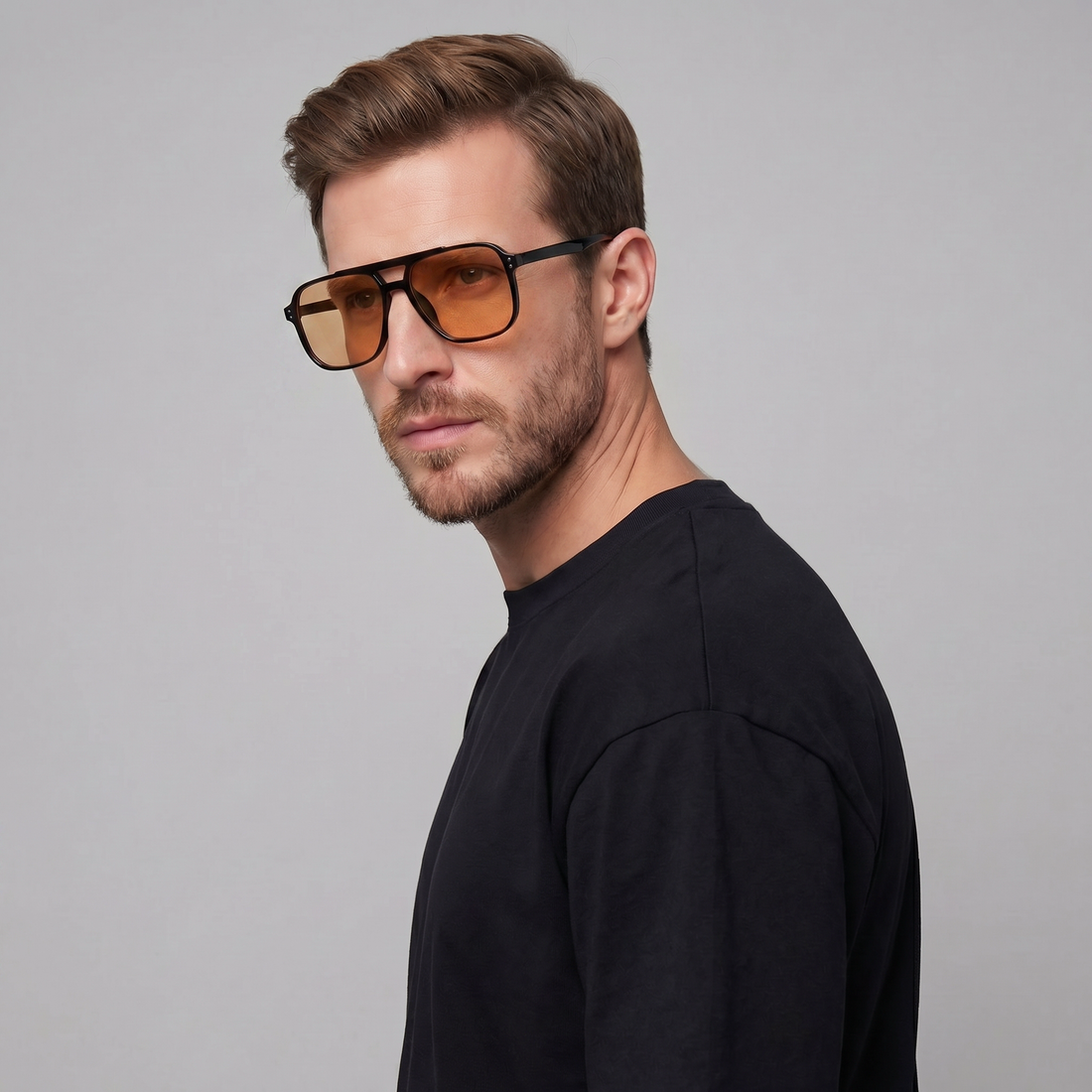 Men's Square Sunglasses