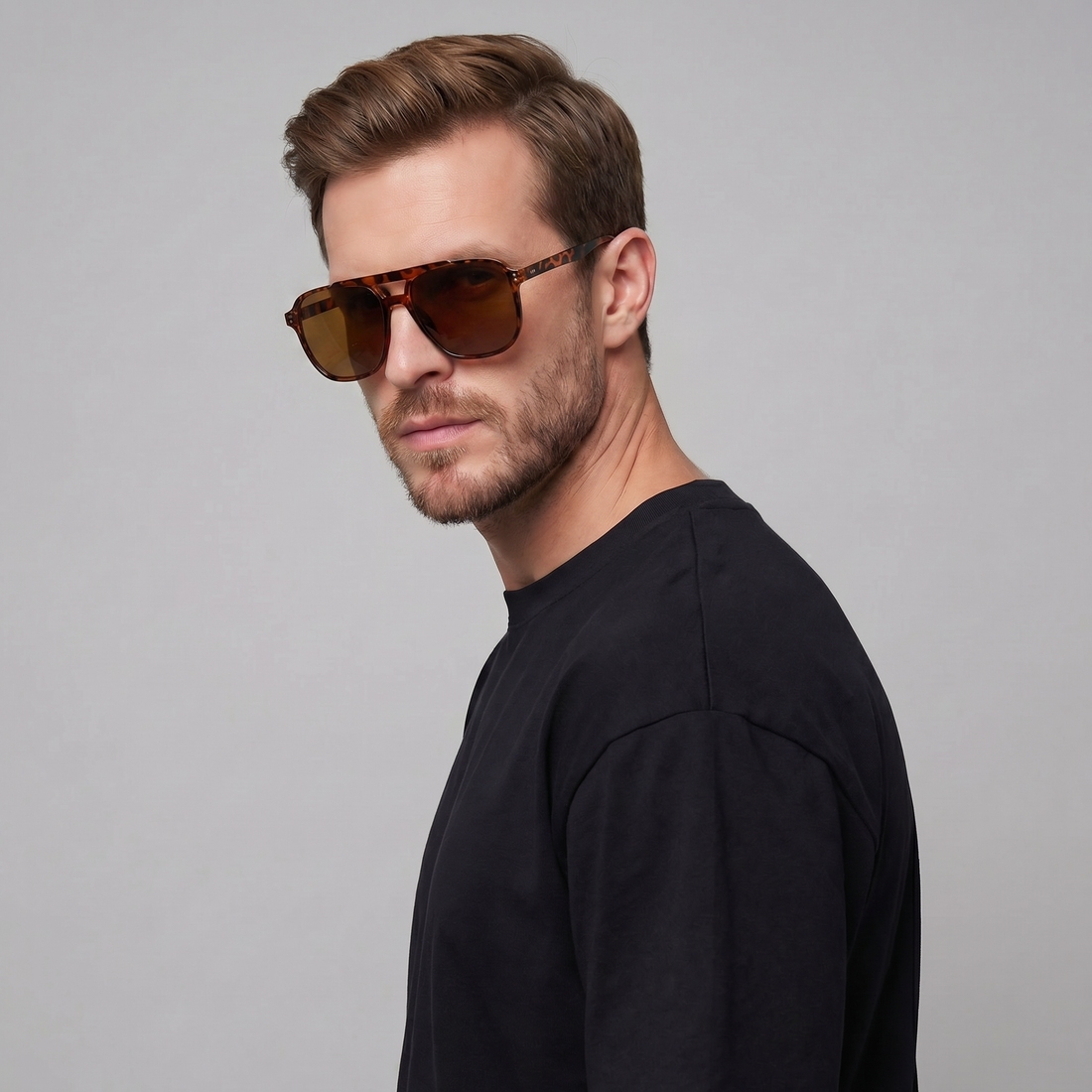 Men's Square Sunglasses