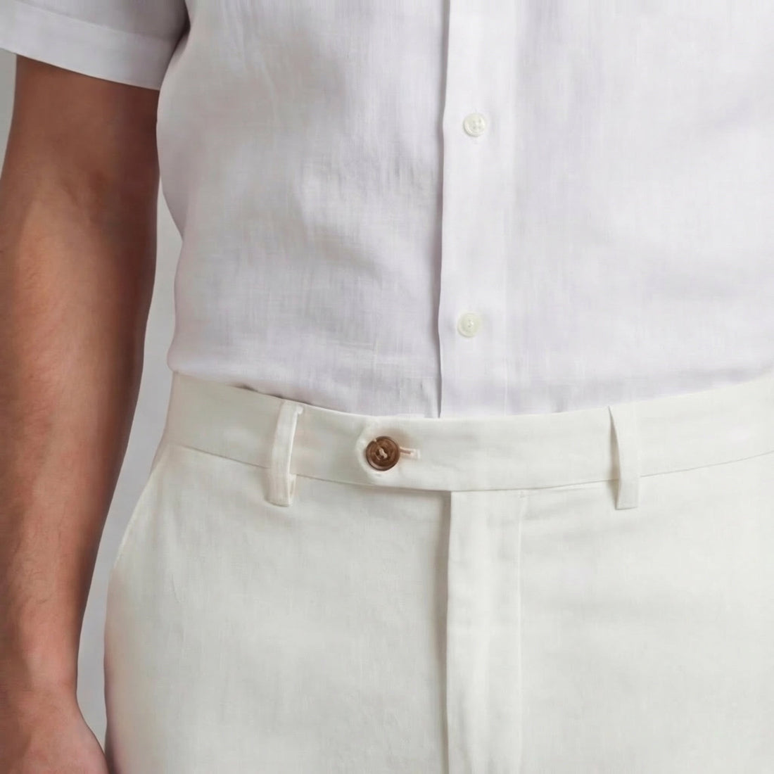 Men's Straight-Fit Chino Trousers