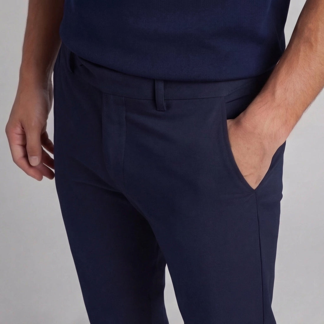 Men's Straight-Fit Chino Trousers