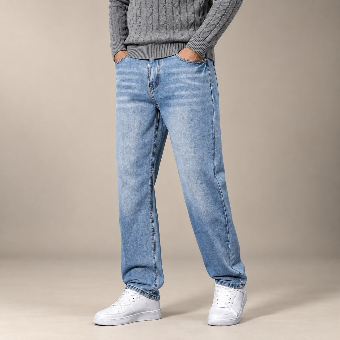 Men's Straight Leg Classic Jeans