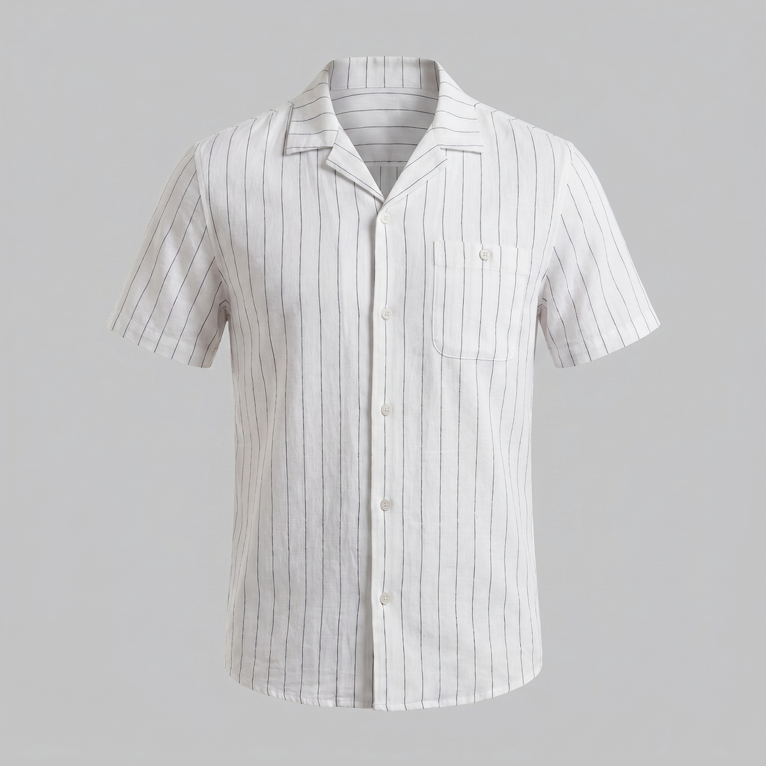 Men's Stripe Button-Down Shirt