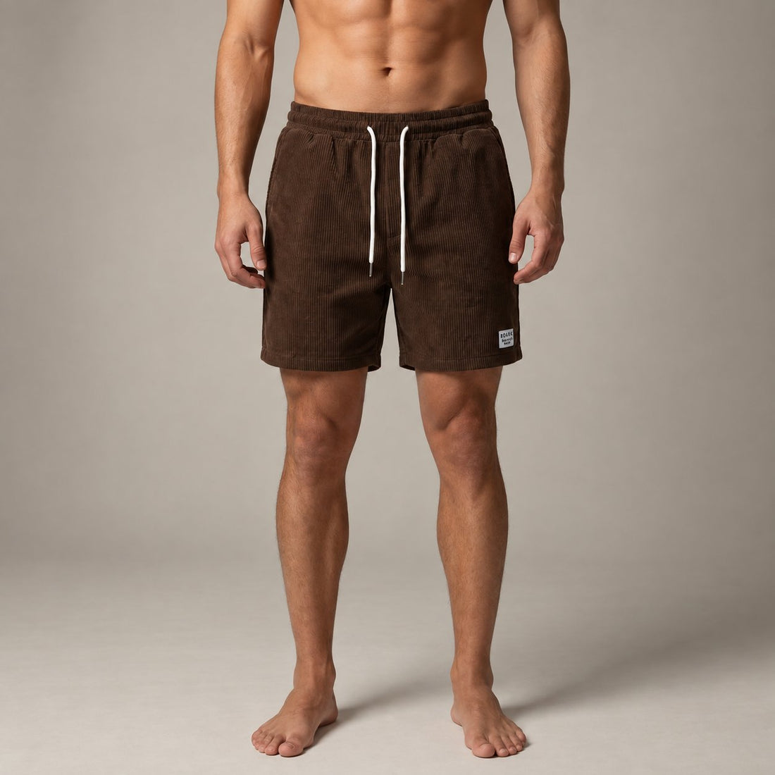 Men's Striped Swim Shorts