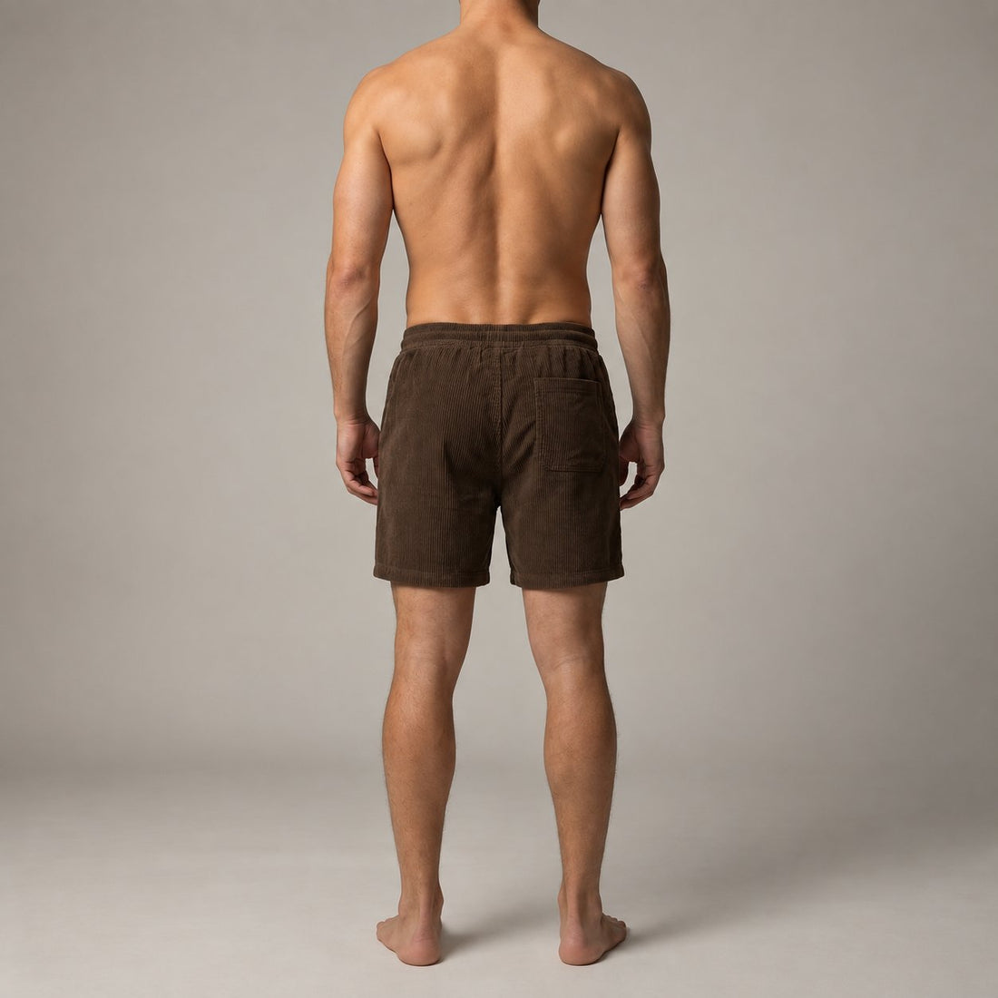Men's Striped Swim Shorts