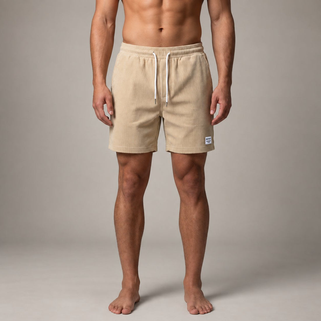 Men's Striped Swim Shorts