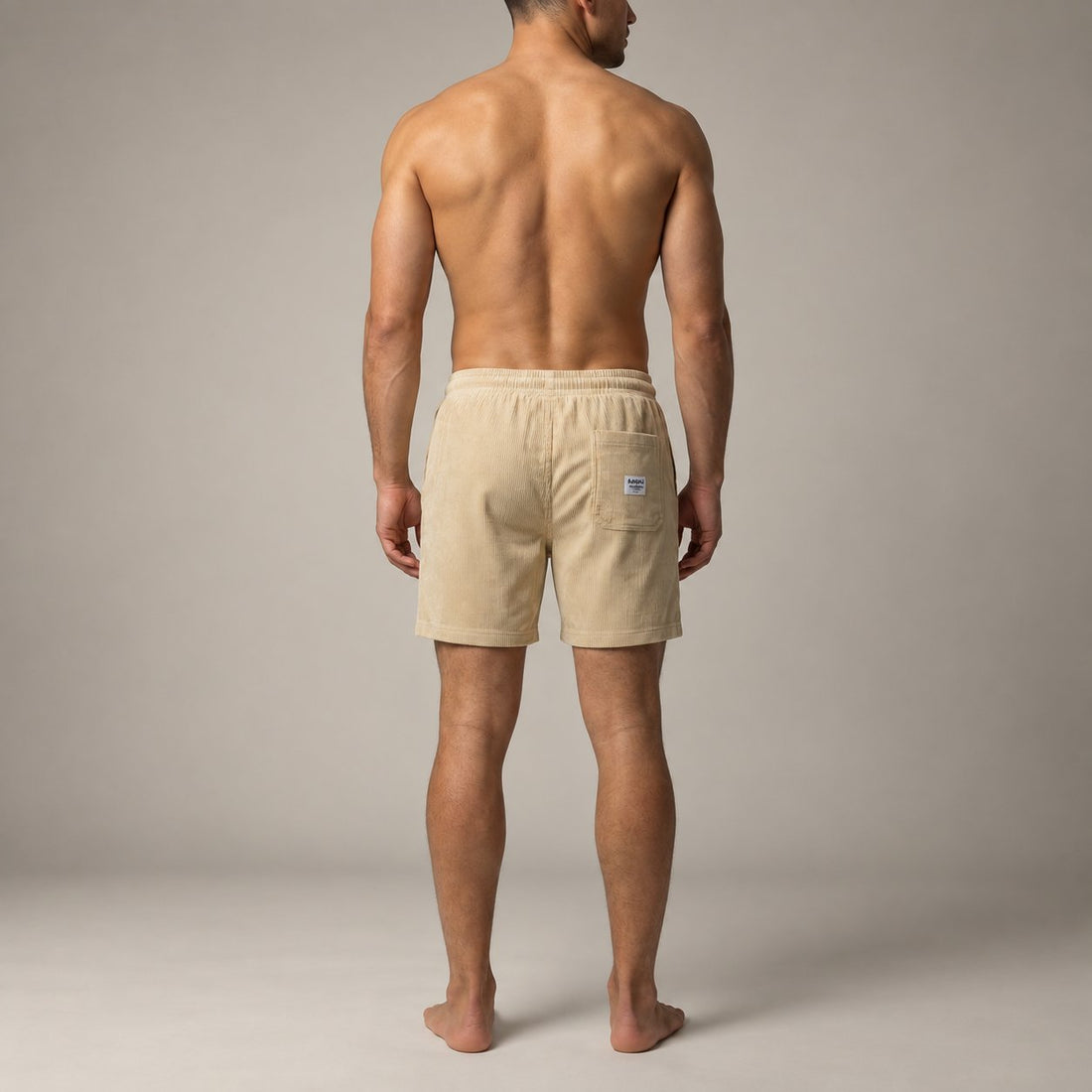 Men's Striped Swim Shorts