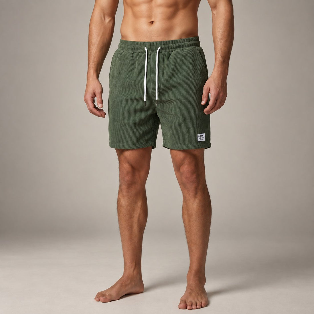 Men's Striped Swim Shorts