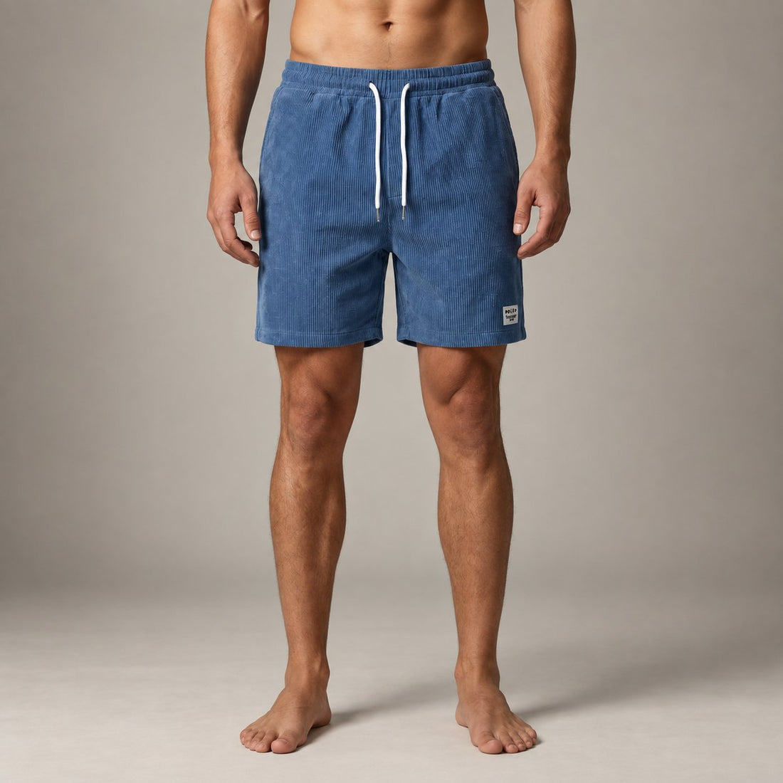 Men's Striped Swim Shorts