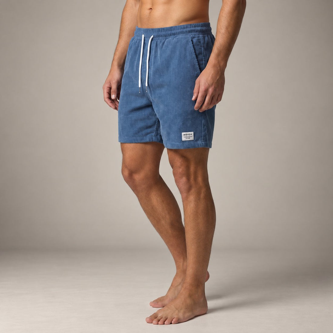 Men's Striped Swim Shorts
