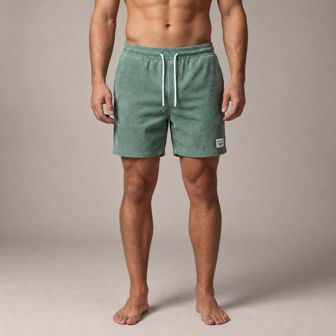 Men's Striped Swim Shorts