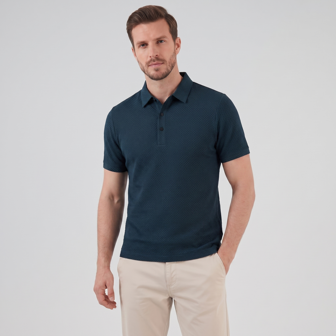 Men's Structured Polo Shirt