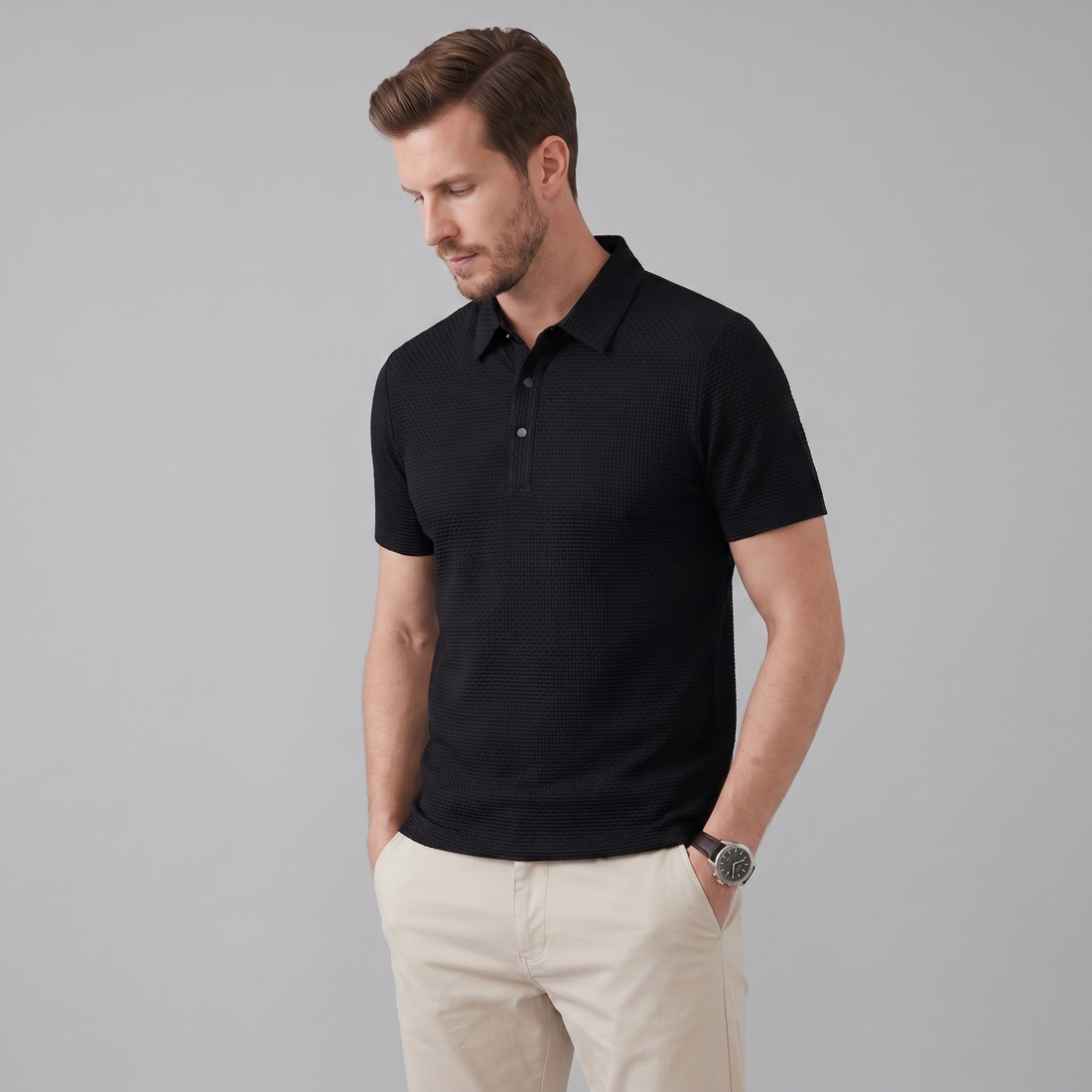 Men's Structured Polo Shirt