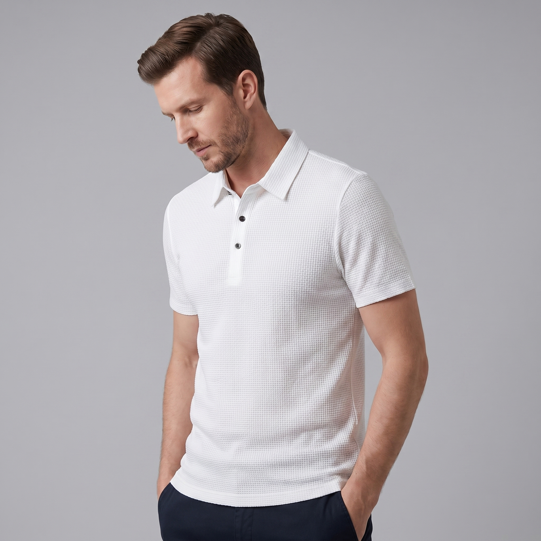 Men's Structured Polo Shirt