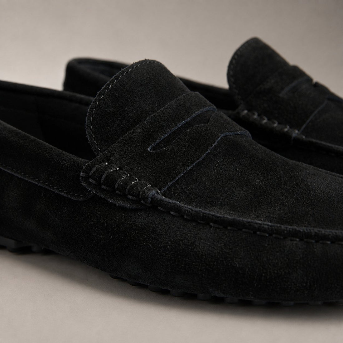 Men's Stylish Suede Penny Loafers