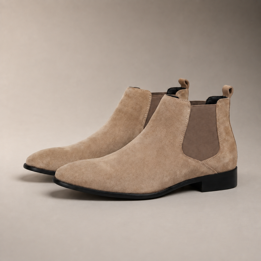 Men's Suede Chelsea Boots