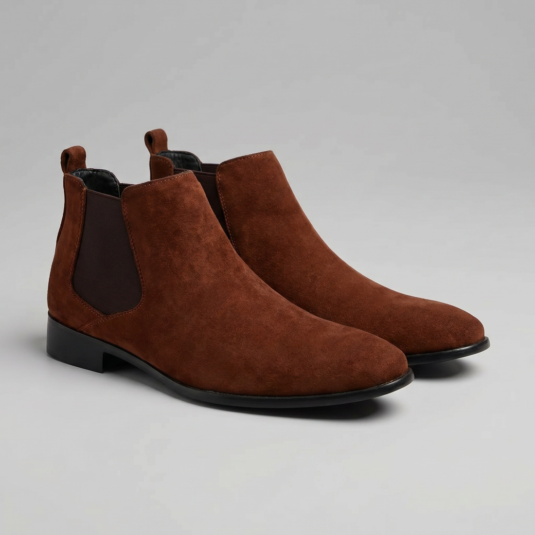 Men's Suede Chelsea Boots