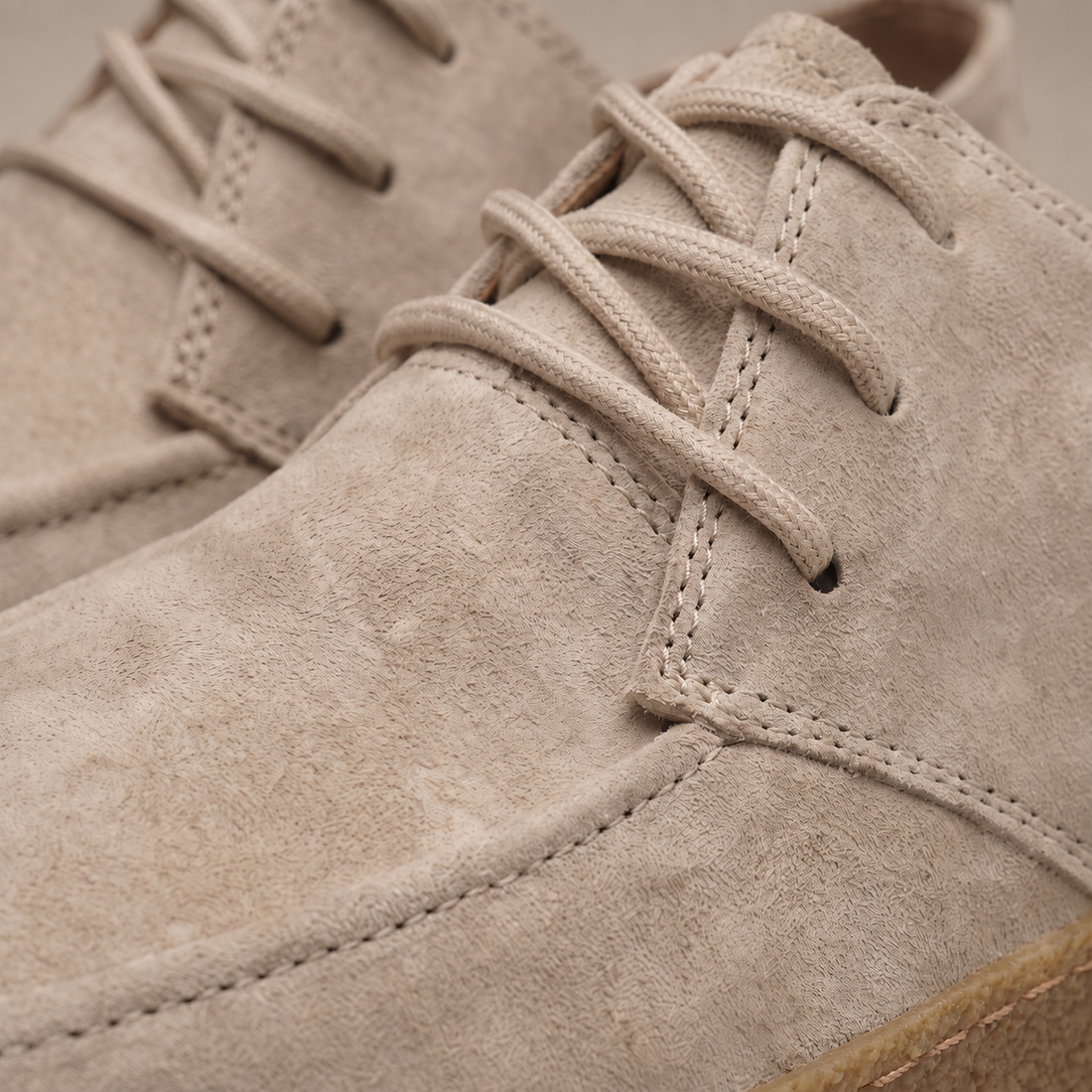 Men's Suede-Effect Lace-Up Casual Shoes