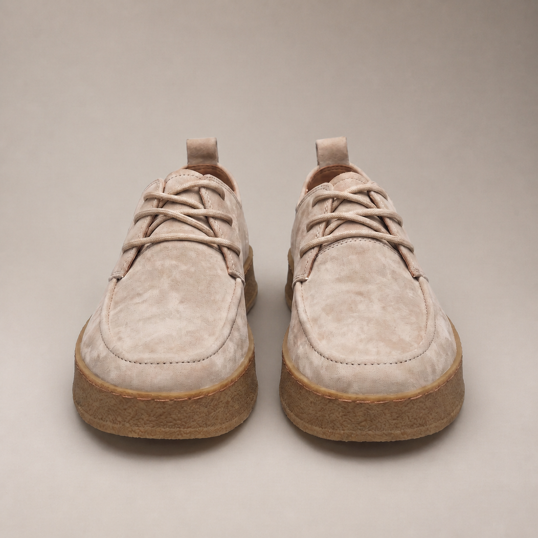 Men's Suede-Effect Lace-Up Casual Shoes