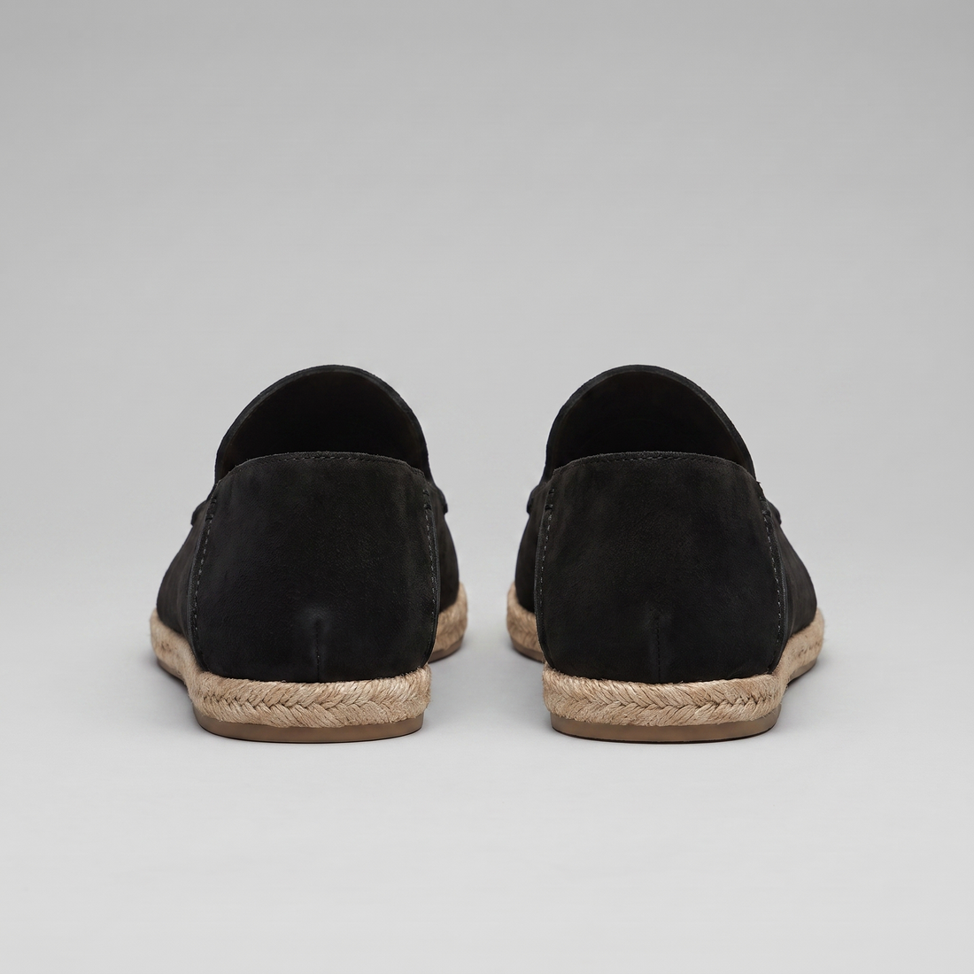 Men's Suede Espadrille Loafers