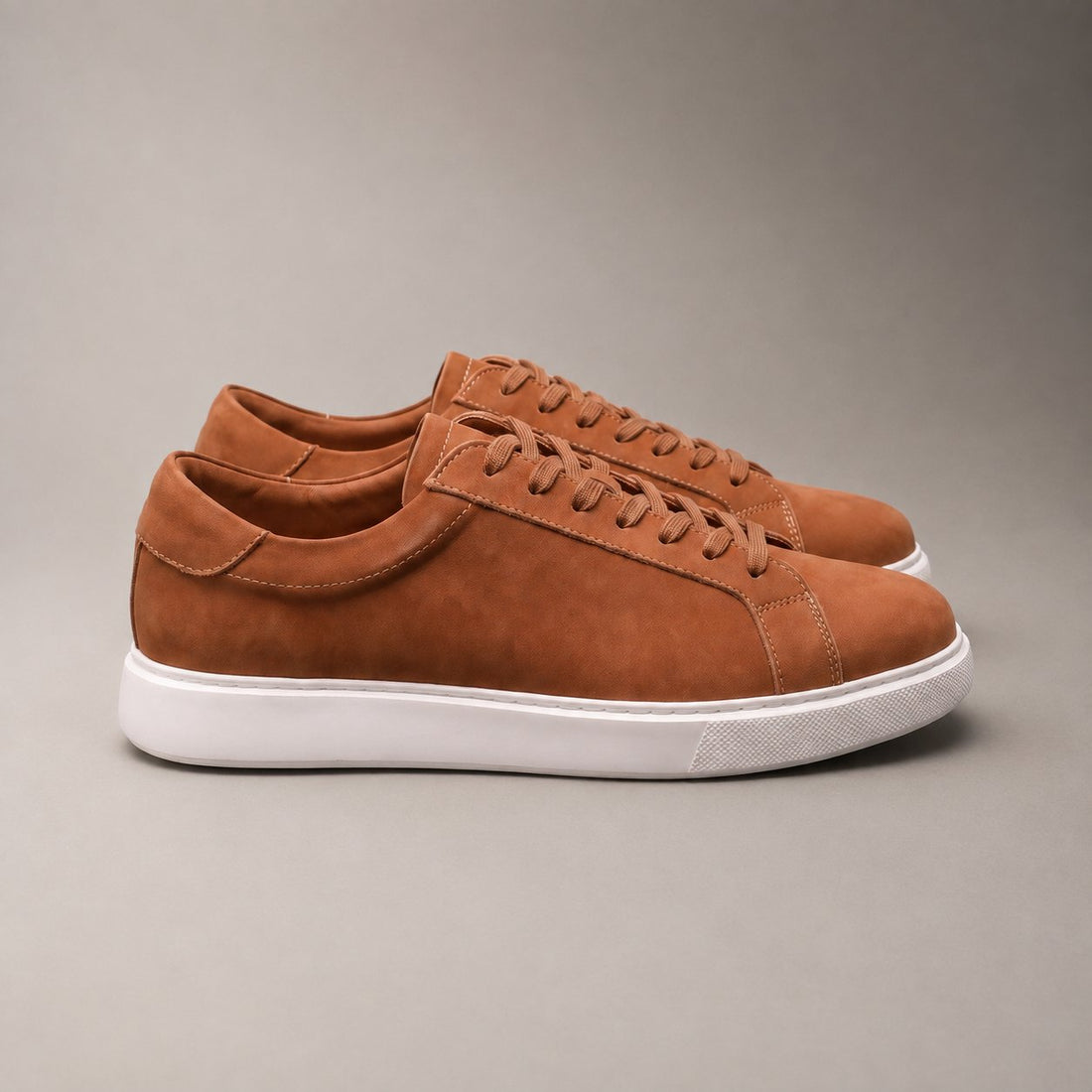 Men's Suede-Finish Low-Top Sneakers