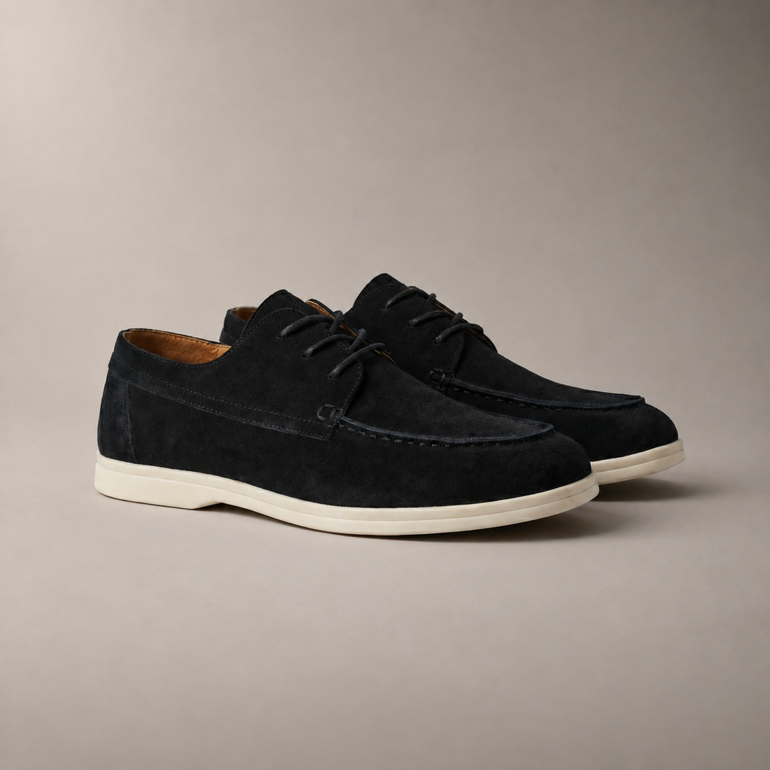 Men's Suede Lace-Up Shoes