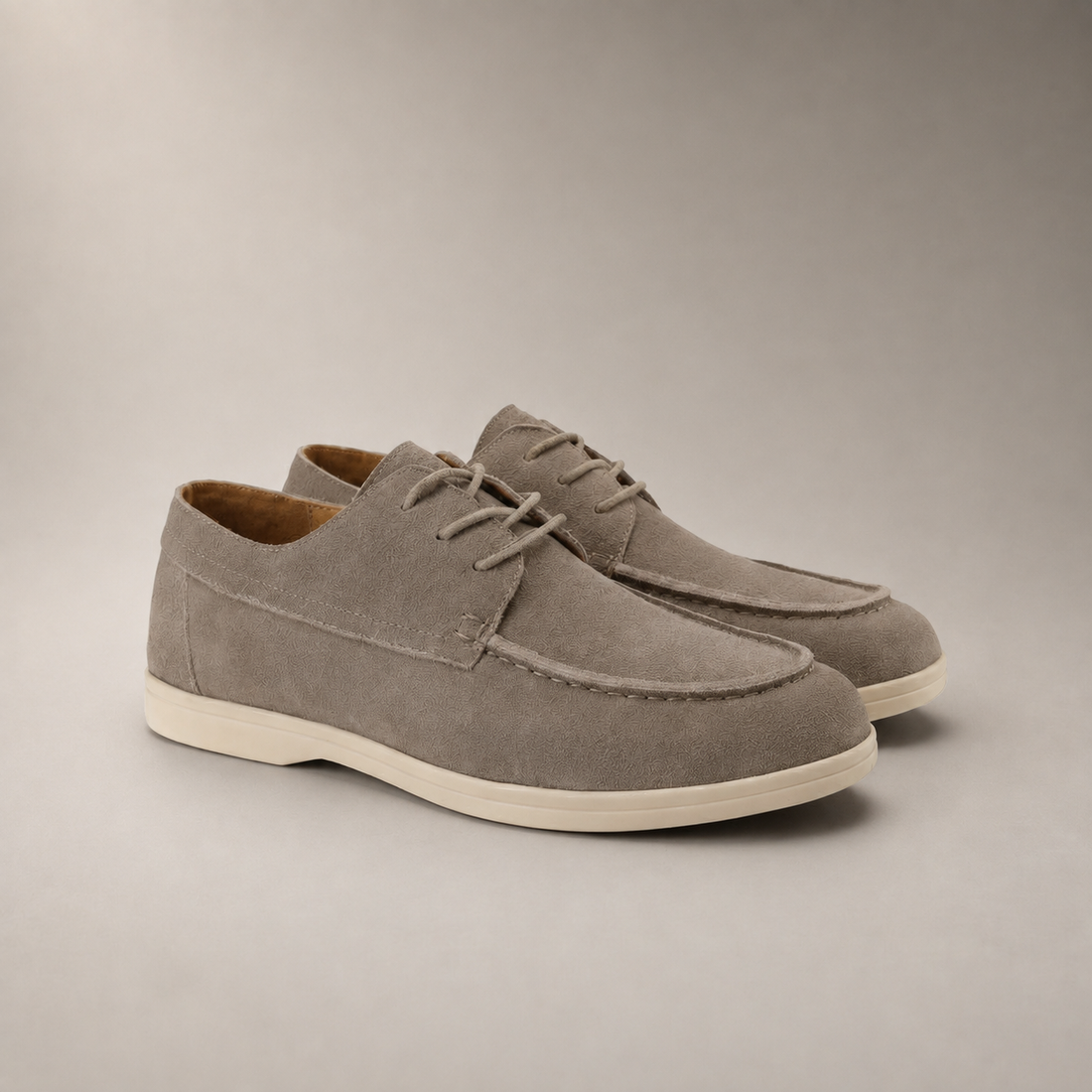 Men's Suede Lace-Up Shoes