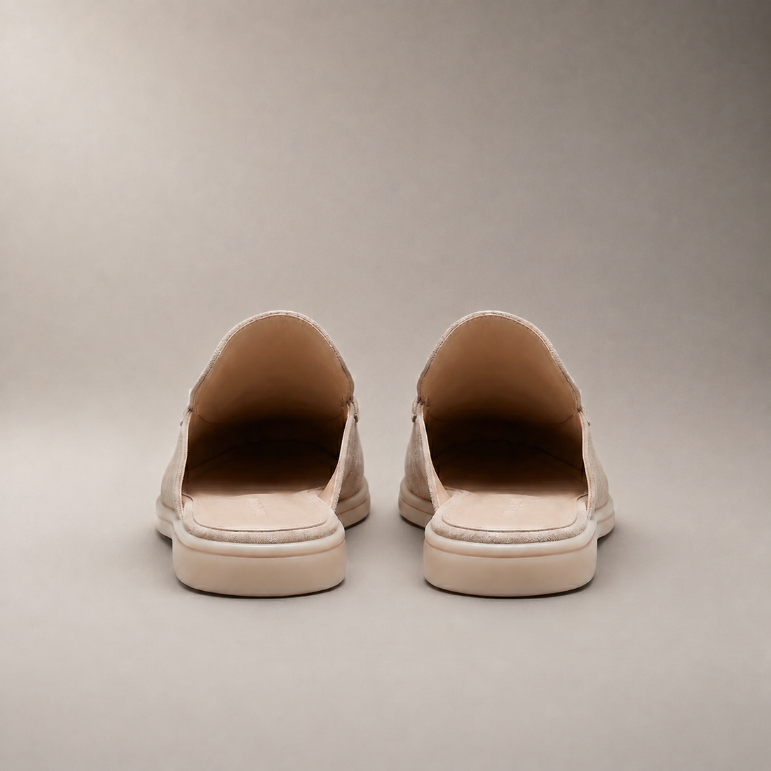 Men's Suede Backless Loafer Mules
