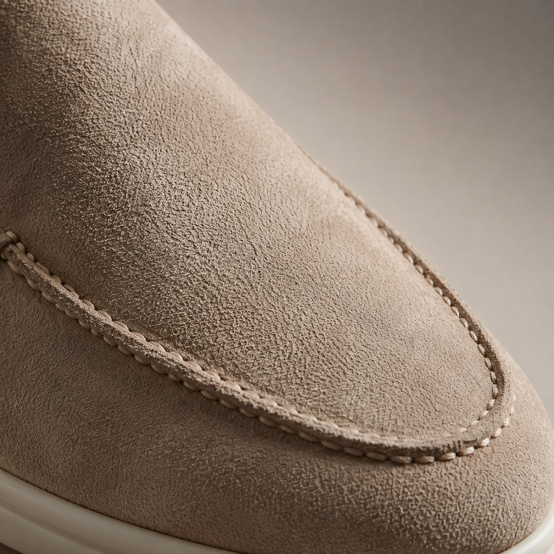 Men's Suede Backless Loafer Mules