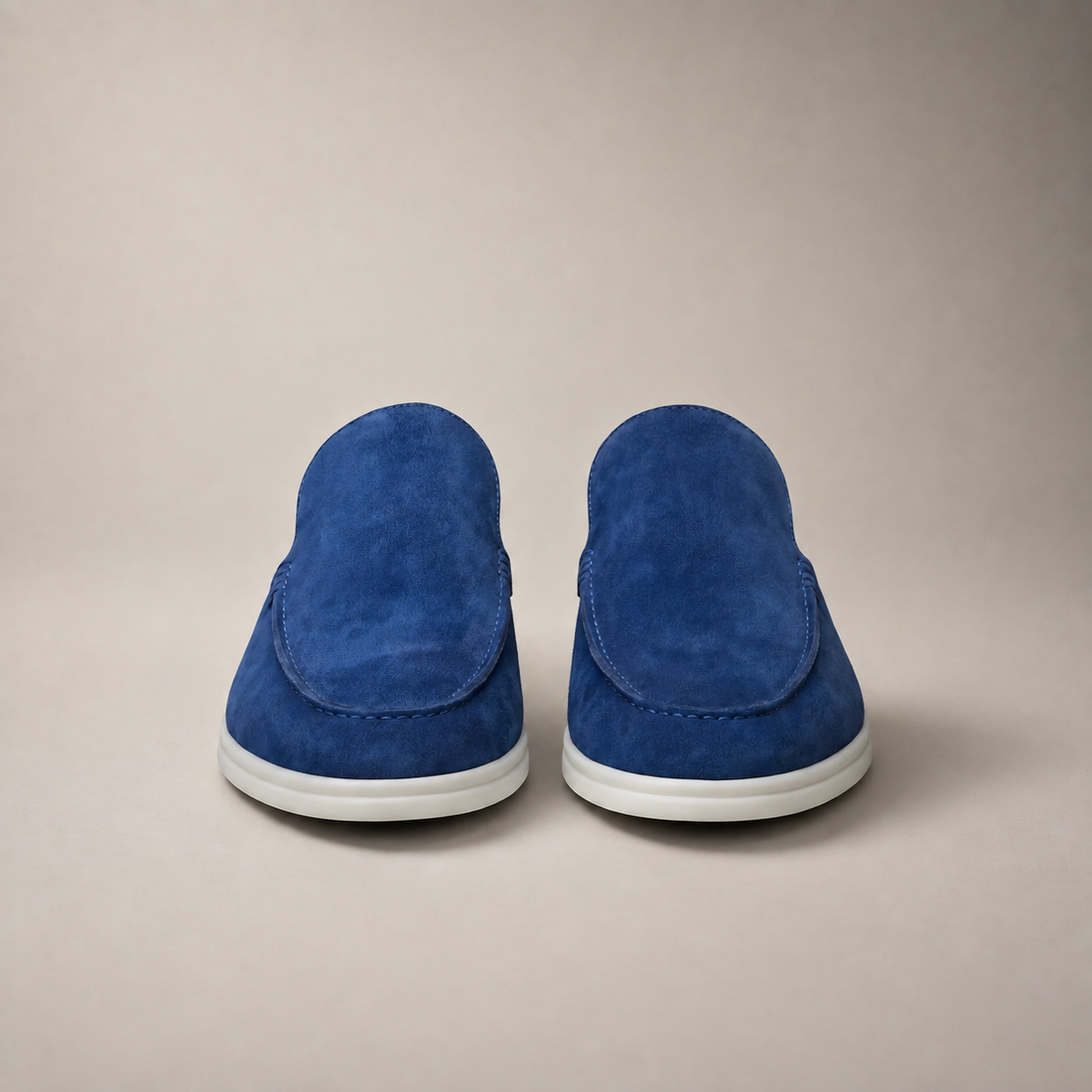 Men's Suede Backless Loafer Mules