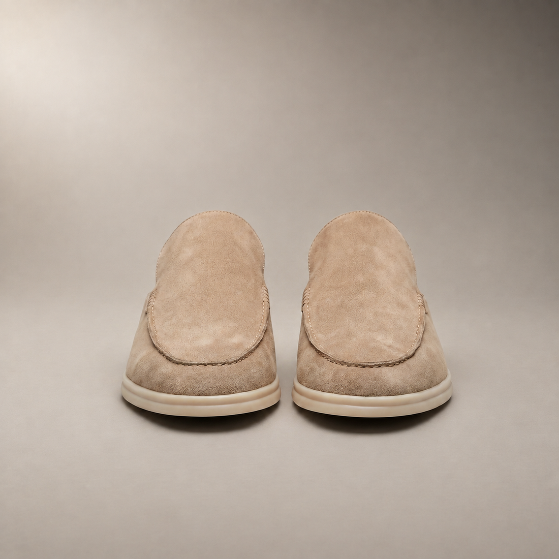 Men's Suede Backless Loafer Mules