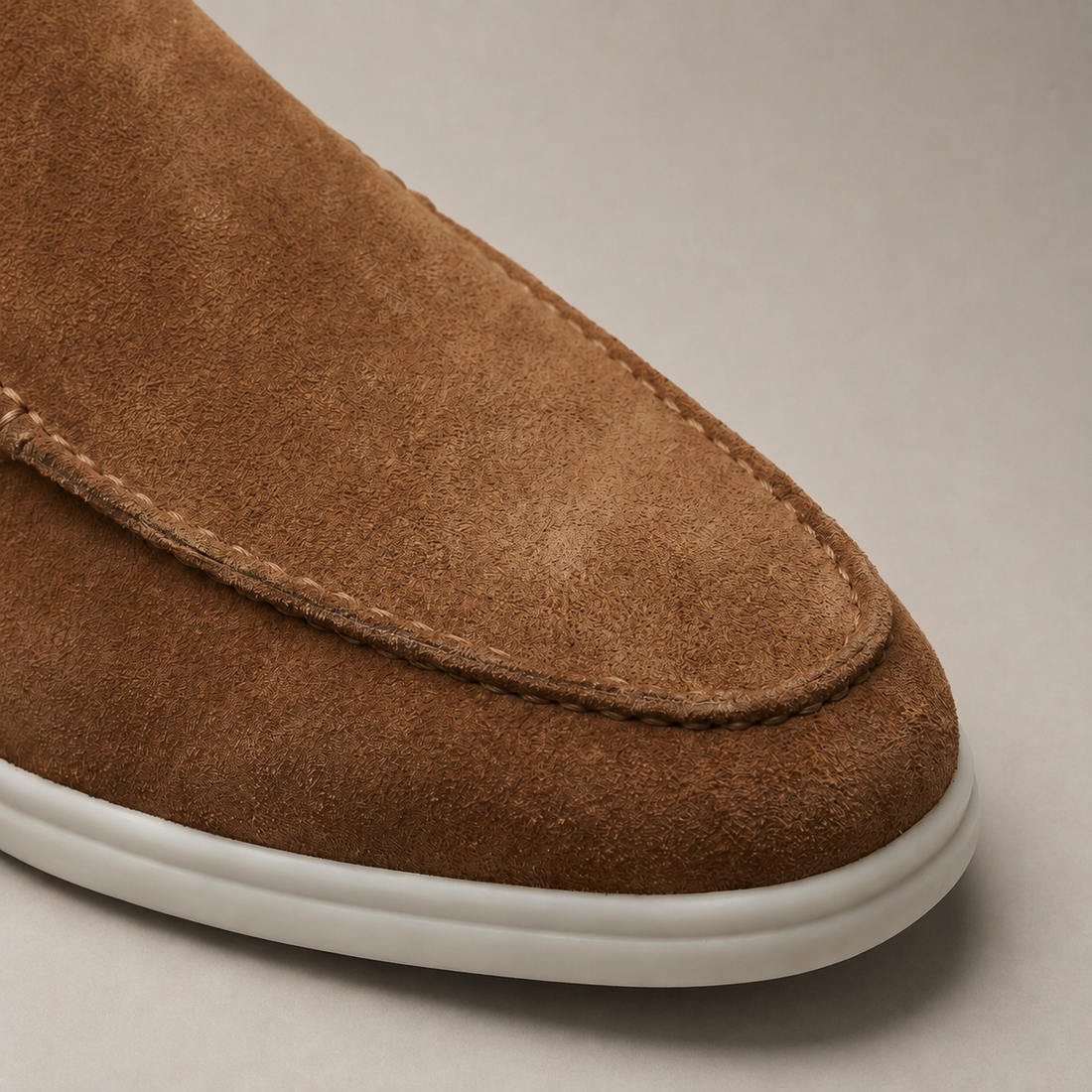 Men's Suede Backless Loafer Mules