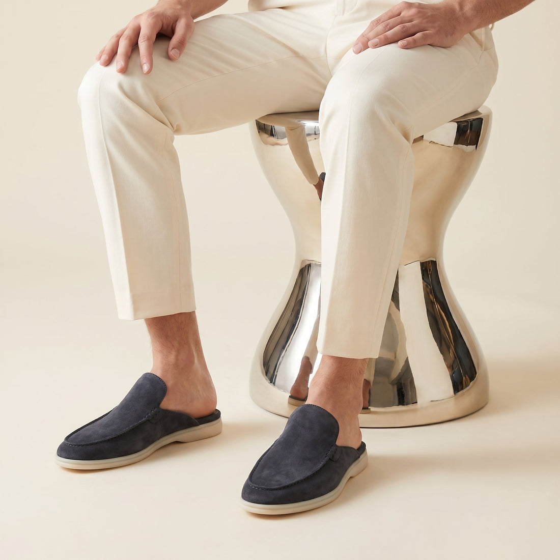Men's Suede Mules
