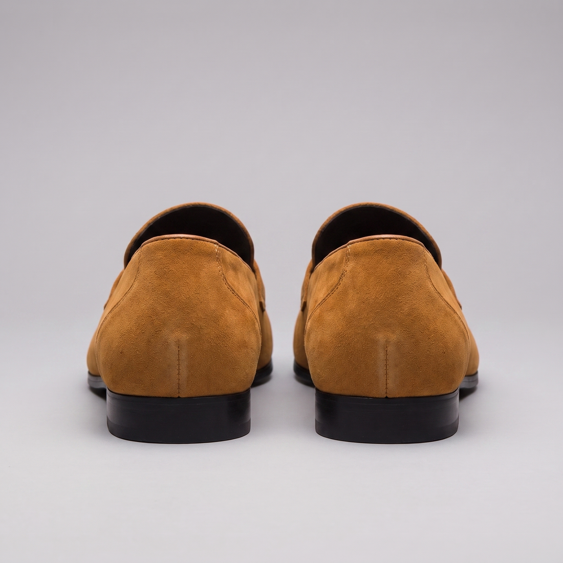 Men's Suede Penny Loafers