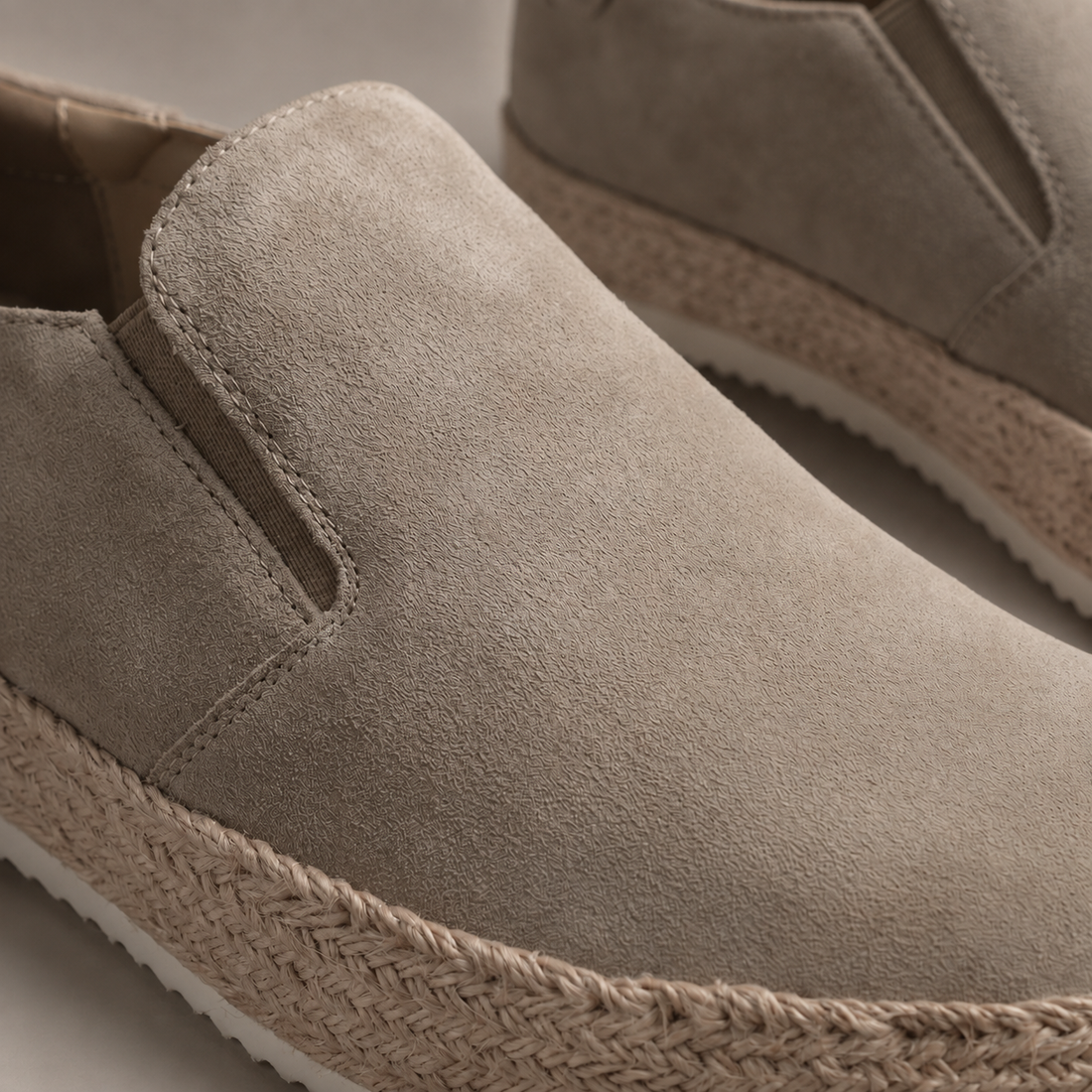 Men's Suede Slip-On Beach Loafers