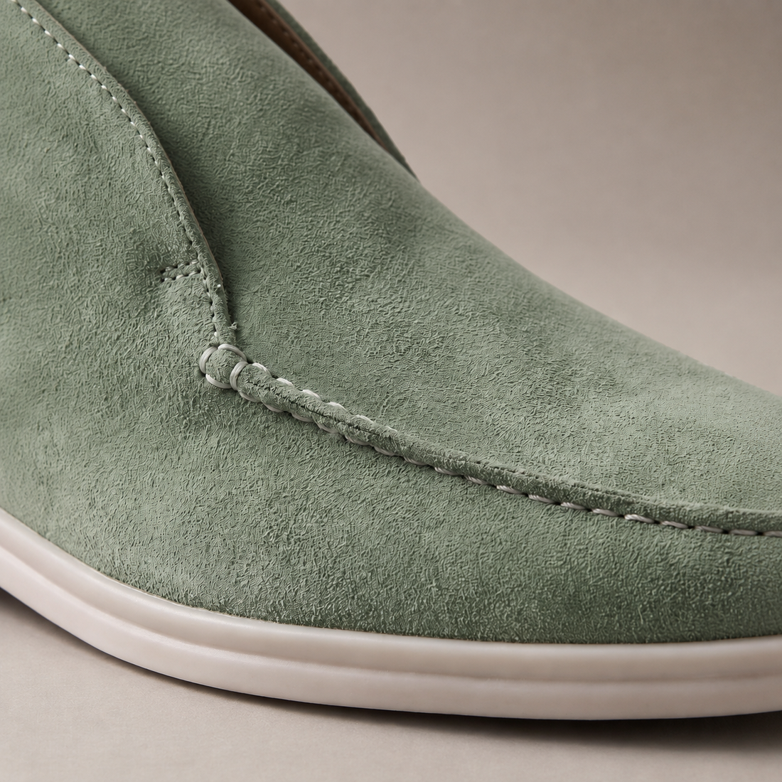Men's High Suede Loafers