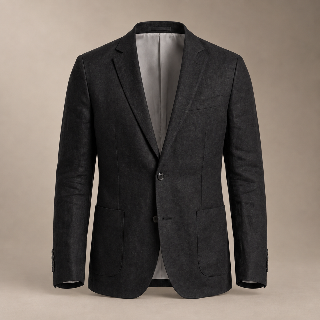 Men's Linen Blazer Jacket