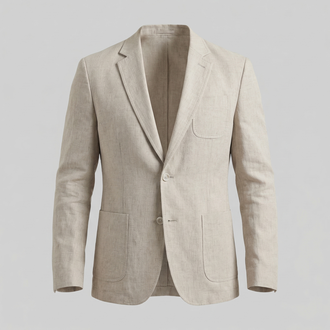 Men's Linen Blazer Jacket