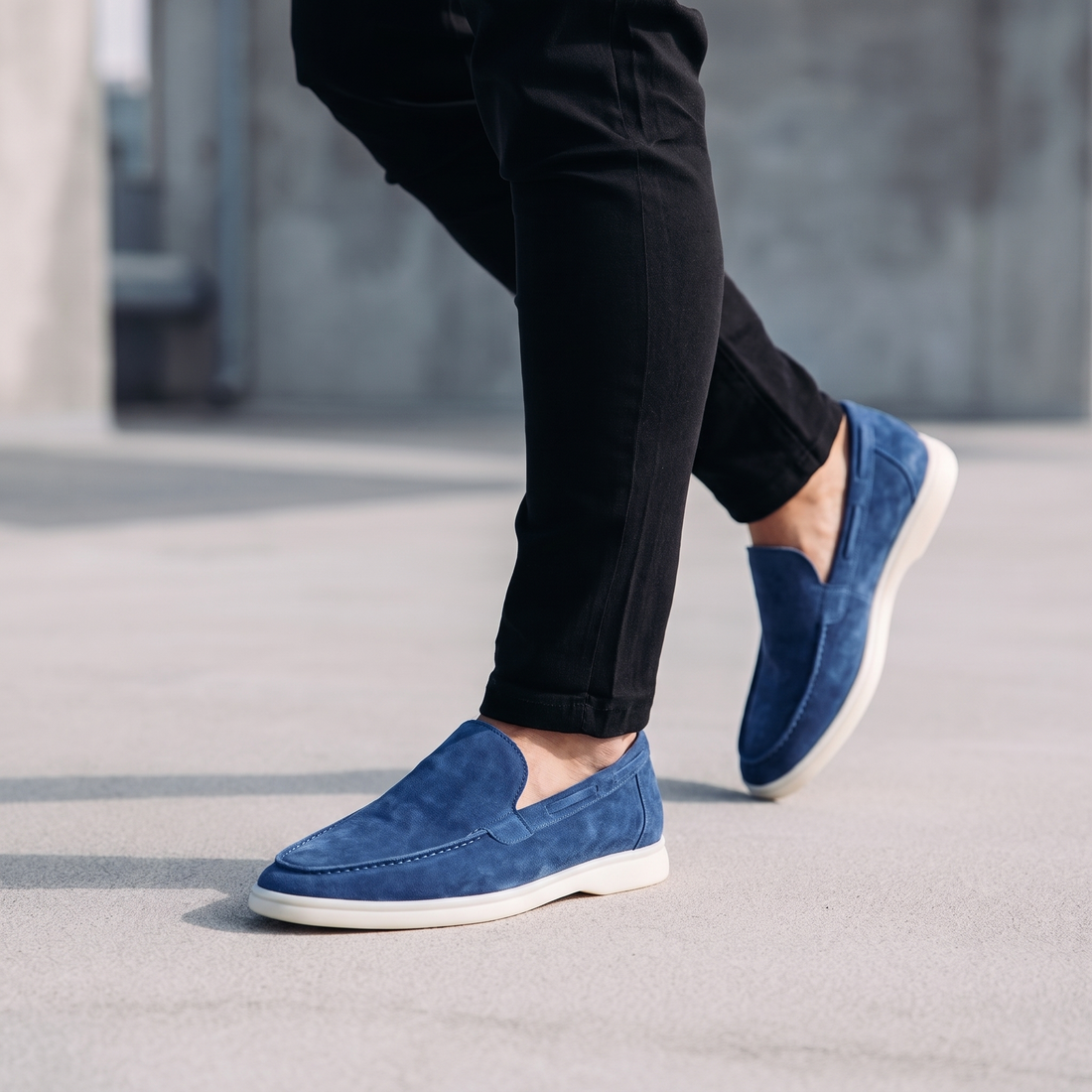 Men's Summer Suede Loafers