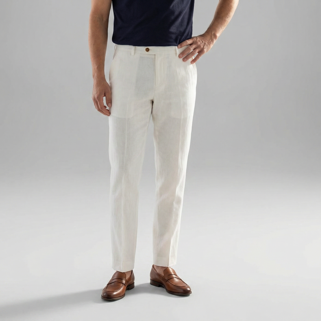 Men's Linen Summer Trousers