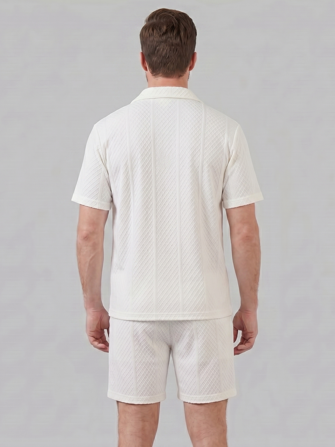 Men's Summer Waffle Outfit Set