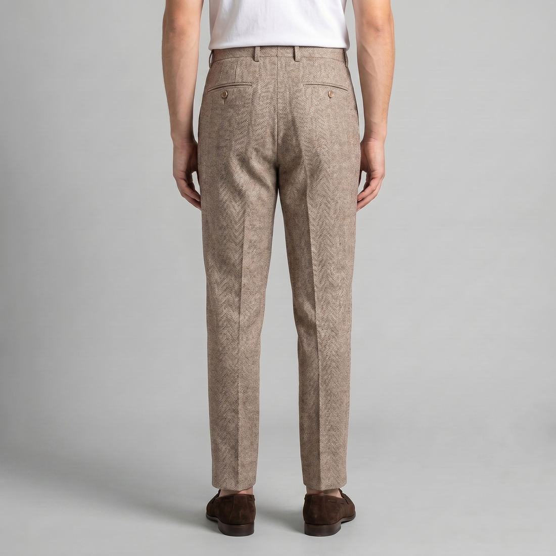Men's Tailored Ankle-Length Trousers