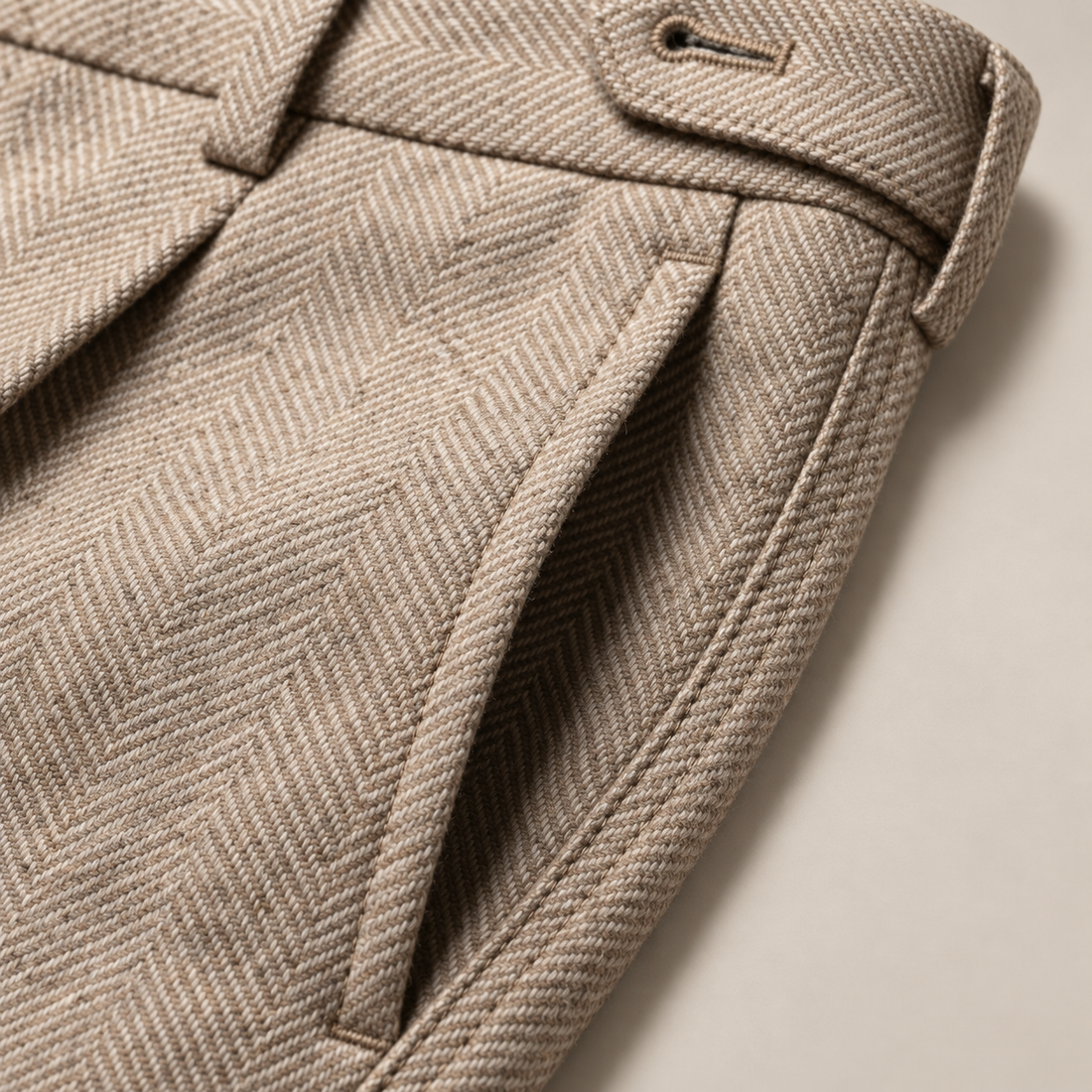 Men's Tailored Ankle-Length Trousers
