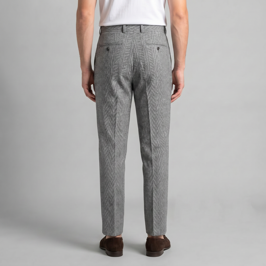 Men's Tailored Ankle-Length Trousers